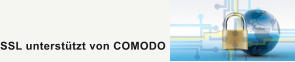 SSL unterstützt von COMODO